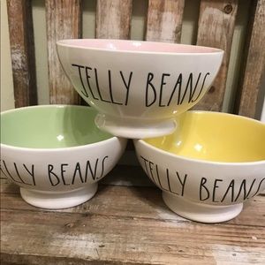 Rae Dunn Jelly Beans Bowls (set of 3)